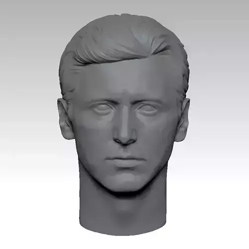 The Godfather Al Pacino Head sculpture 3D print model