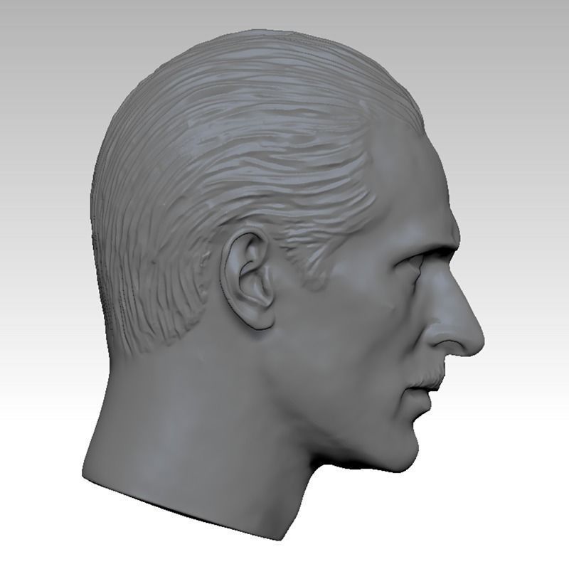The Godfather 2 Robert De Niro Head sculpture 3D print model 3D print model_2