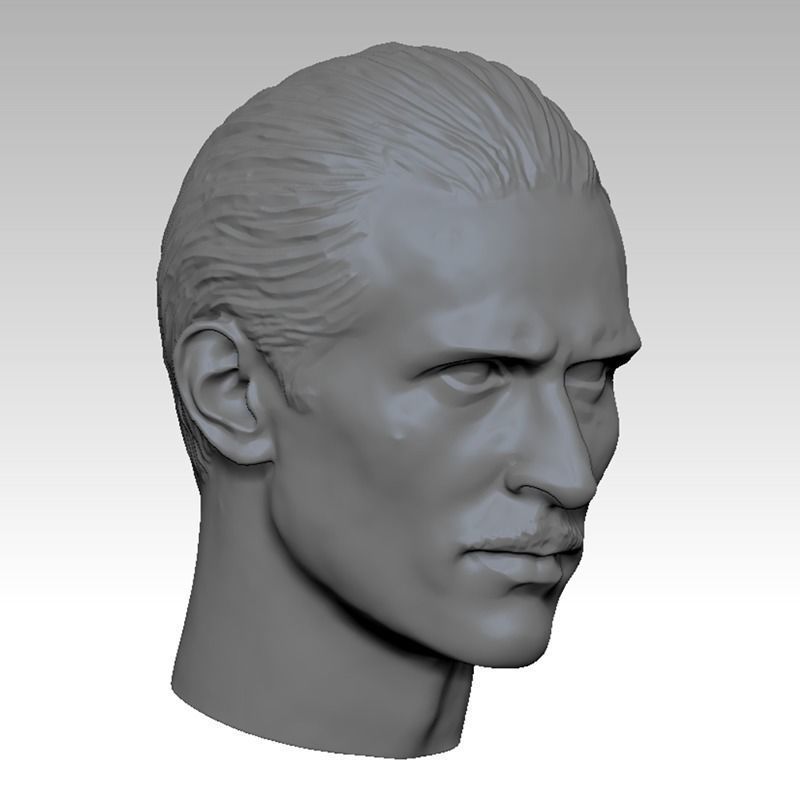 The Godfather 2 Robert De Niro Head sculpture 3D print model 3D print model_1