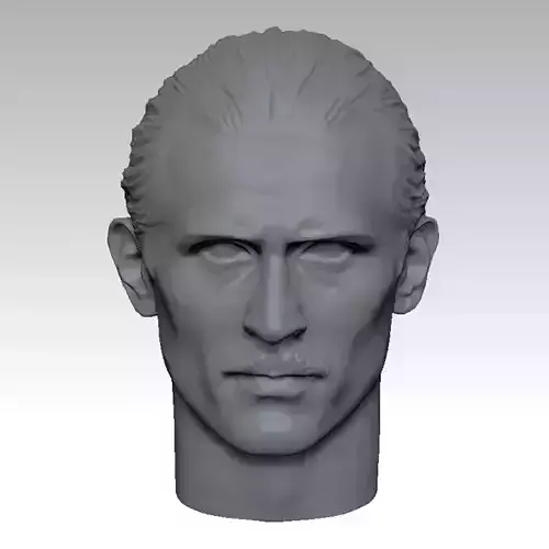 The Godfather 2 Robert De Niro Head sculpture 3D print model