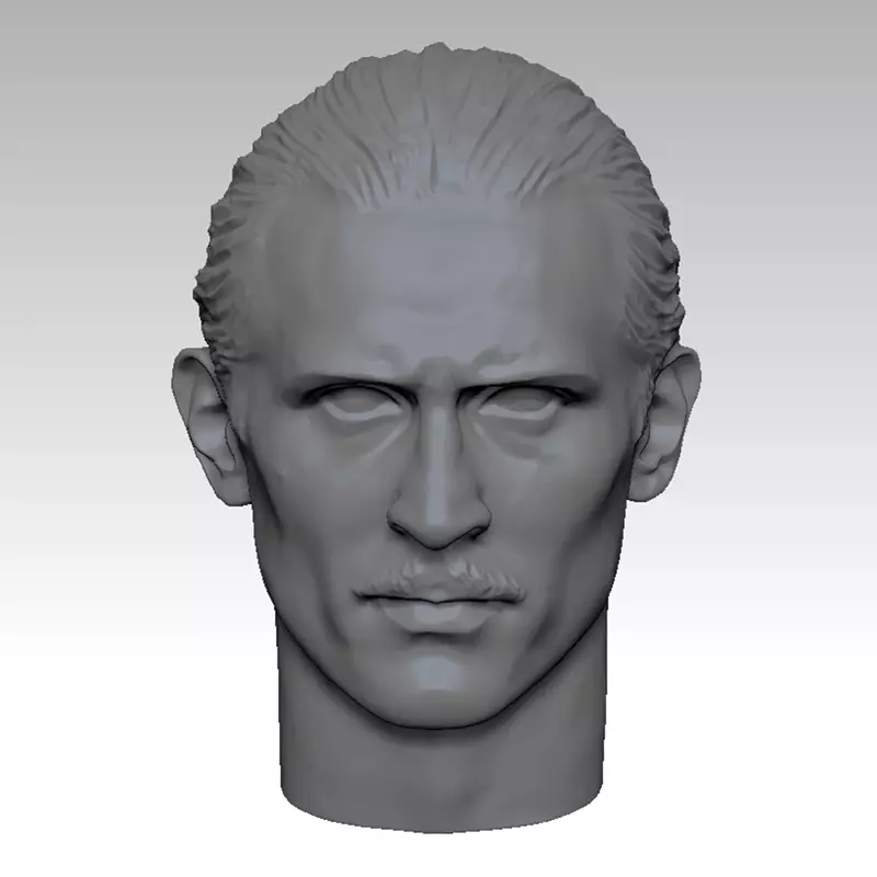 The Godfather 2 Robert De Niro Head sculpture 3D print model 3D print model_0