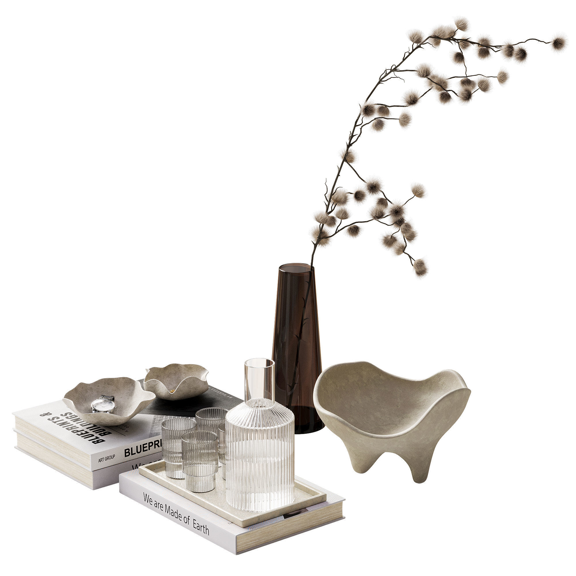 decorative set 41 3D model_2