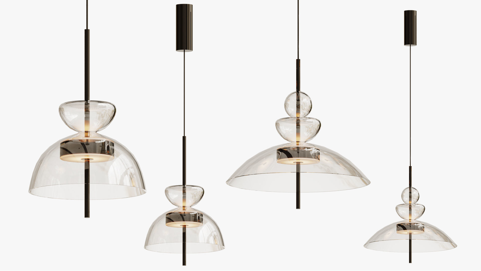 Maytoni Bangkok pendant lamp 3D model_5