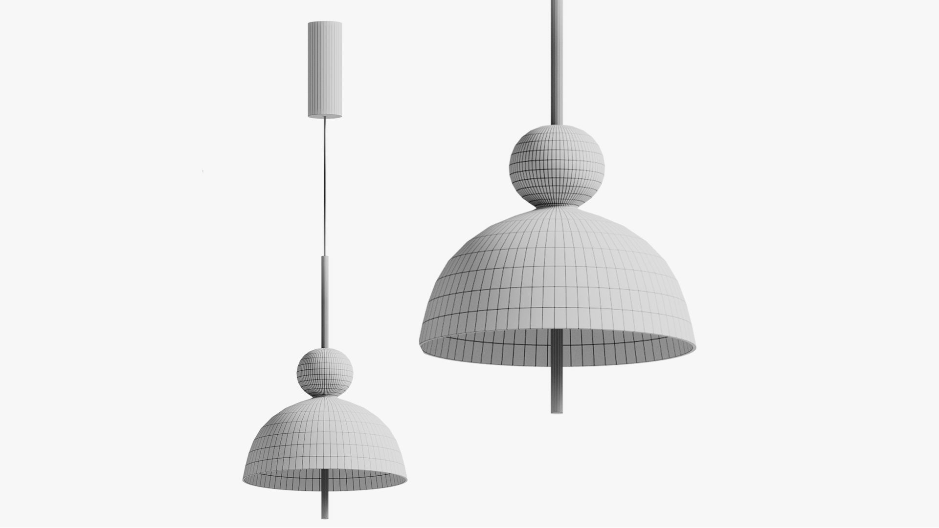 Maytoni Bangkok pendant lamp 3D model_11