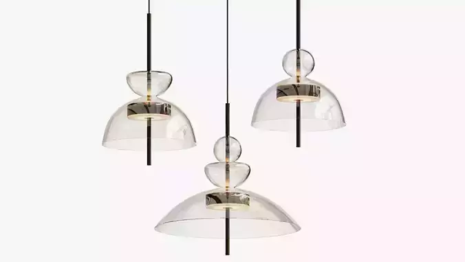 Maytoni Bangkok pendant lamp 3D model