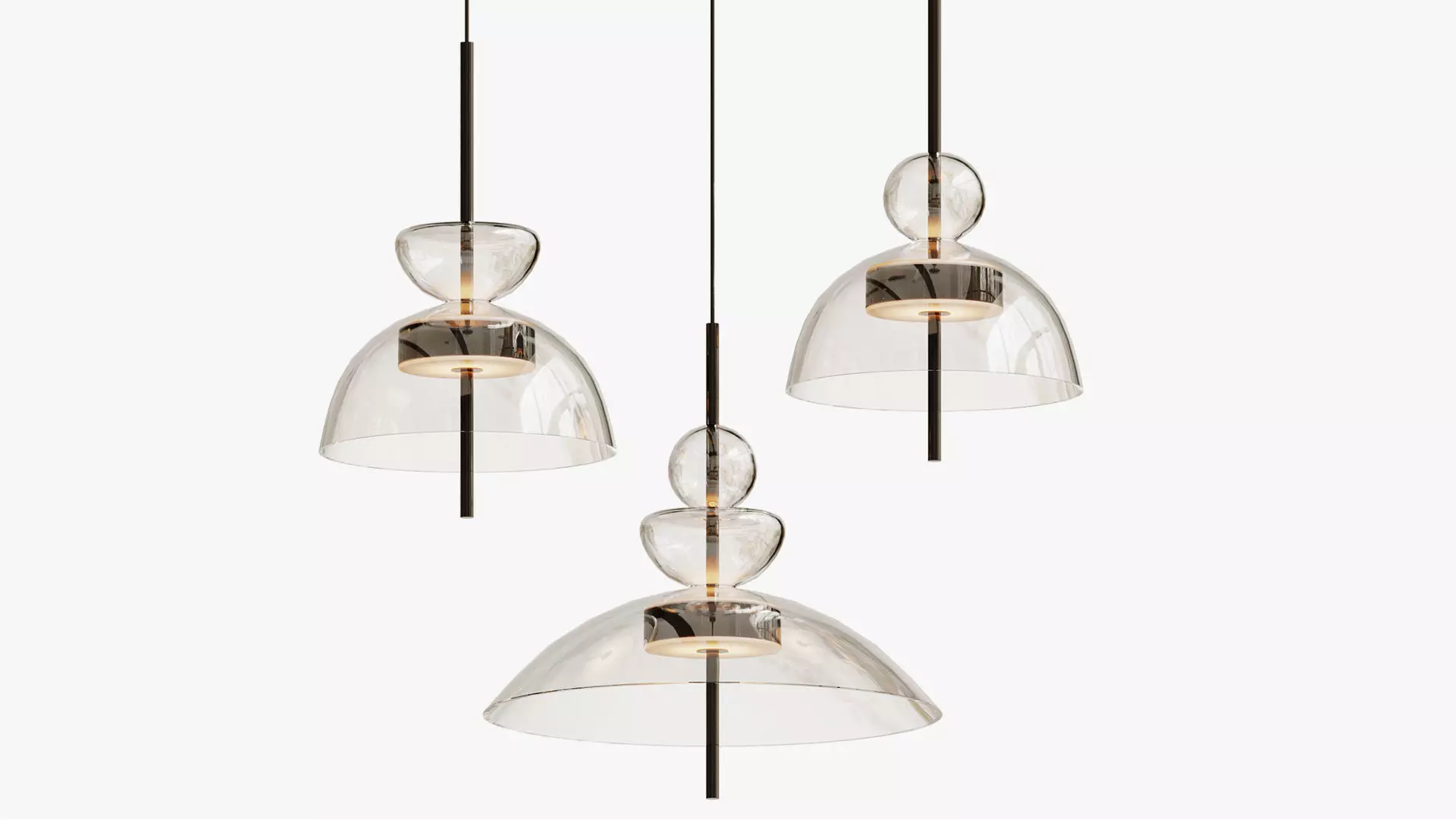 Maytoni Bangkok pendant lamp 3D model_0
