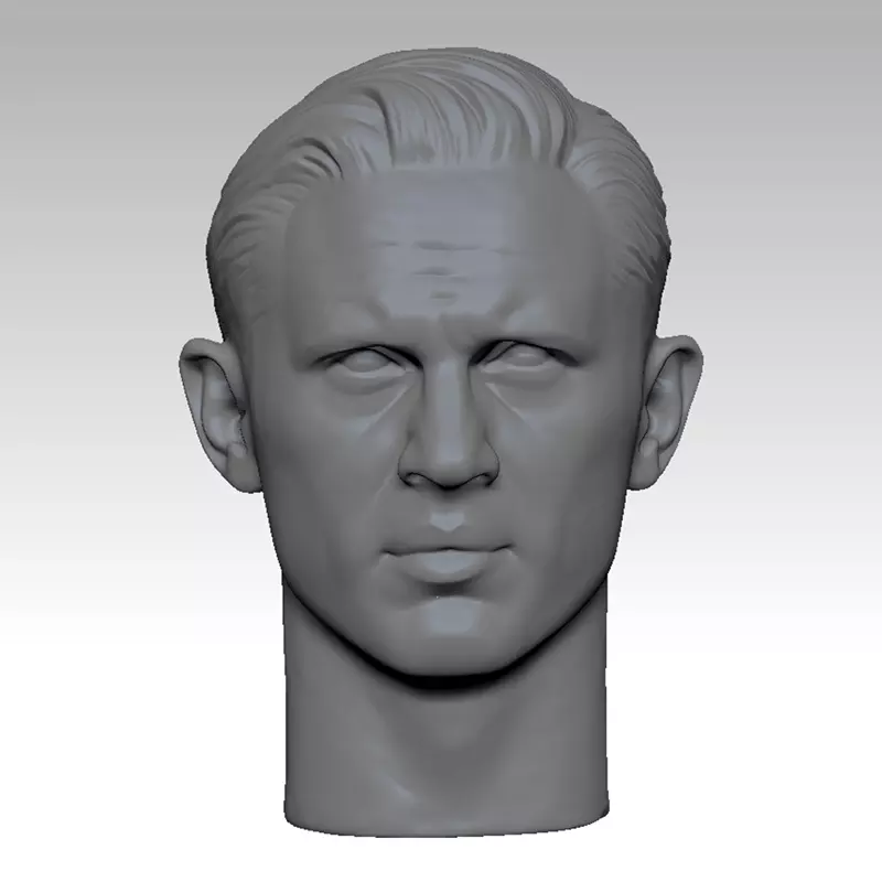 The Legend Tom Hardy Head sculpture 3D print model 3D print model_0