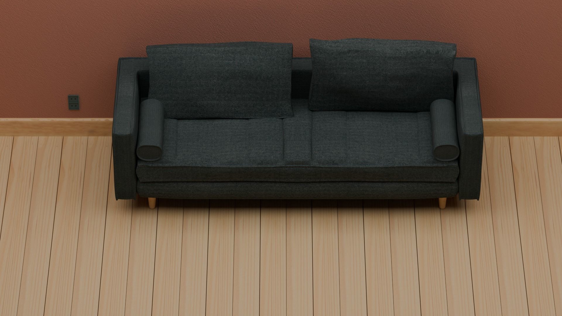 Interior Sofa 3D model_4