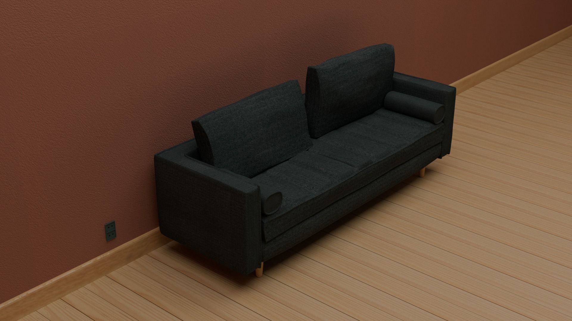 Interior Sofa 3D model_3