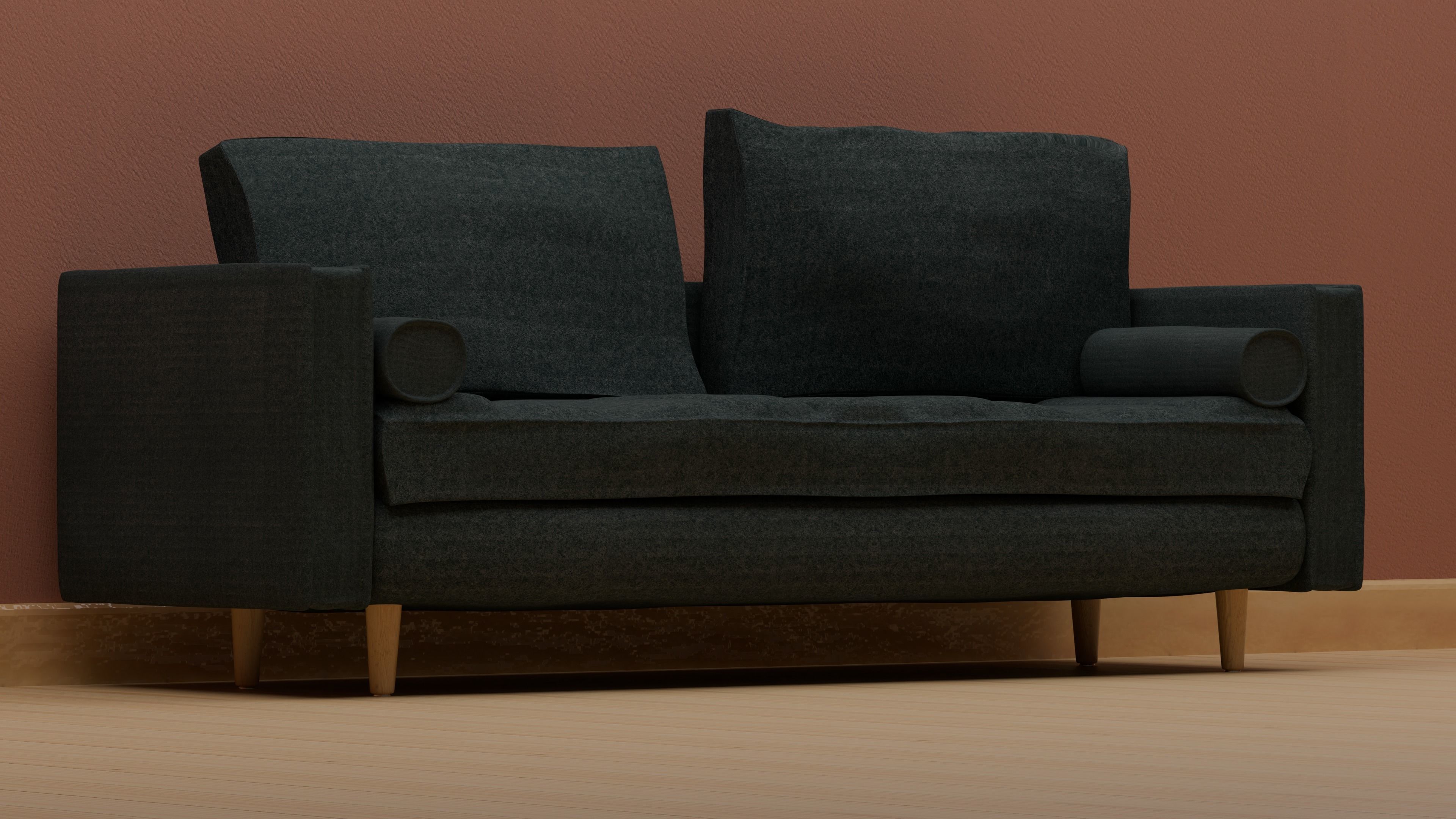 Interior Sofa 3D model_2