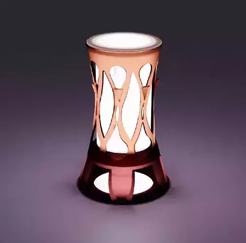 Lantern lamp artistic for 3D printing 3D print model