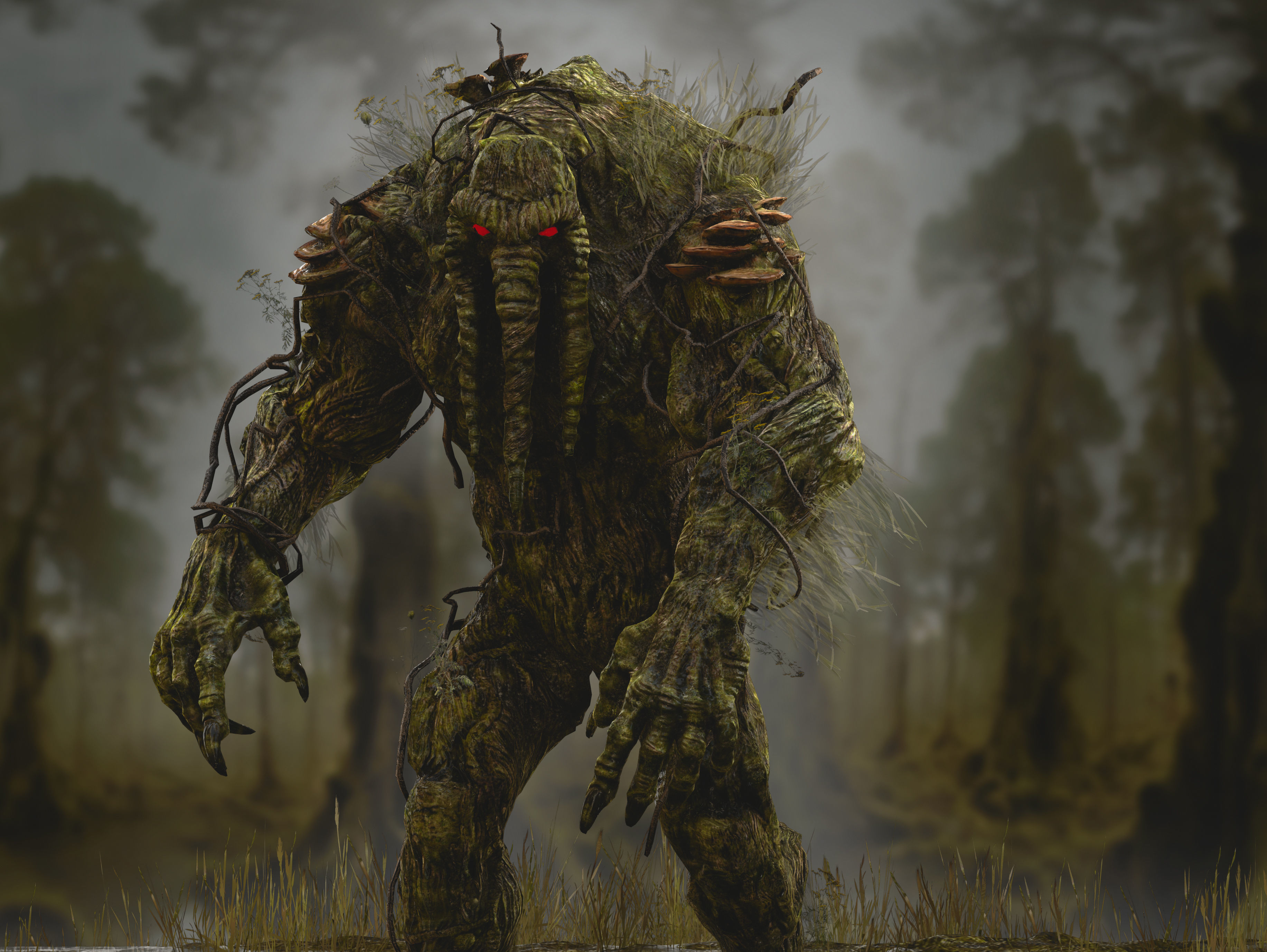 3D model Man Thing VR / AR / low-poly | CGTrader