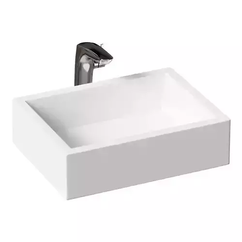 Overhead sink hanging Duravit Vero Air