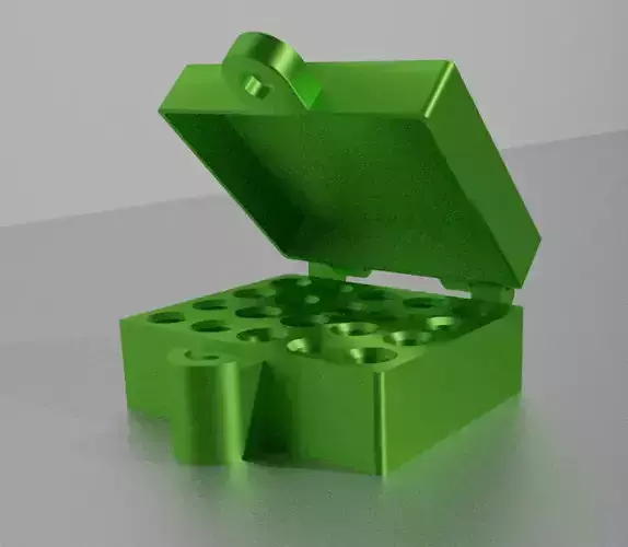 Car Wheel Bolt Box 3D print model