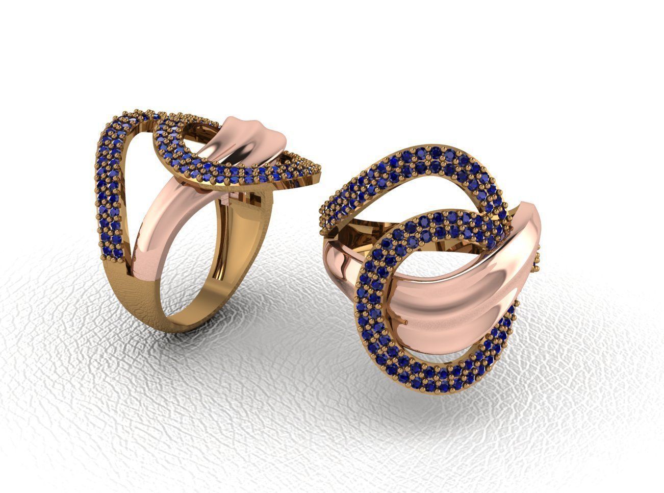 ring 50 pieces drawing 3d rihone drawing ring rings 3D print model_14