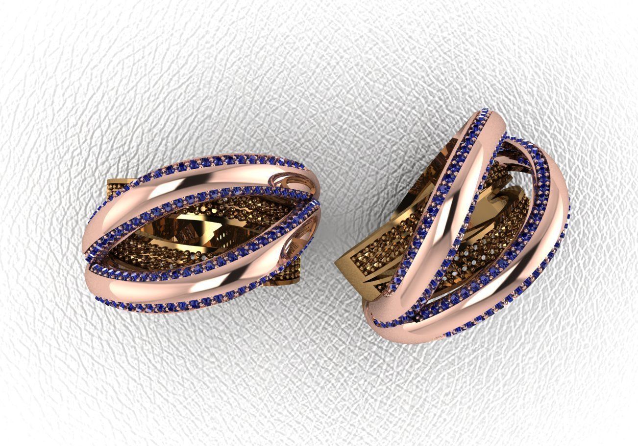 ring 50 pieces drawing 3d rihone drawing ring rings 3D print model_33