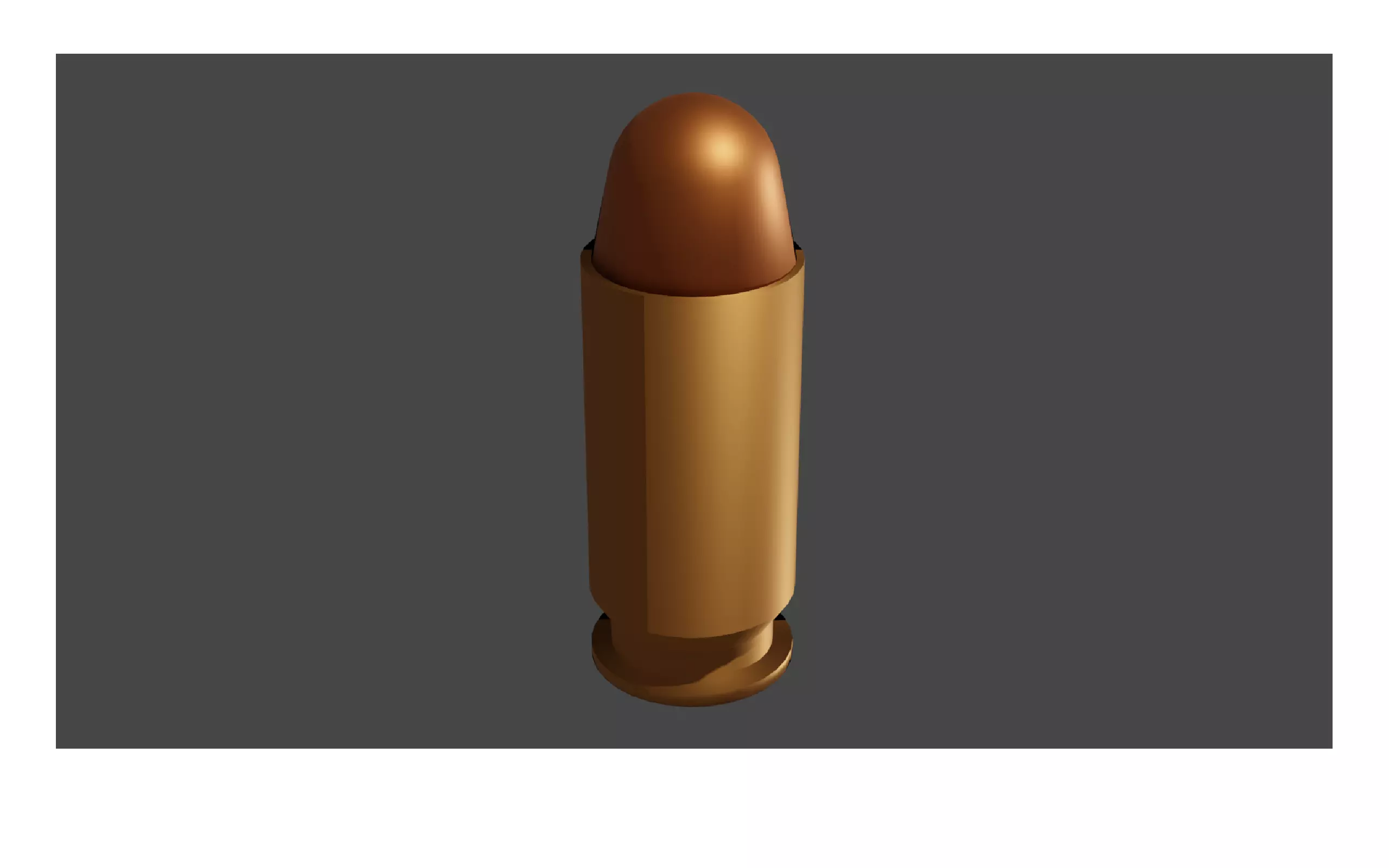 bullet asset Free 3D model_0