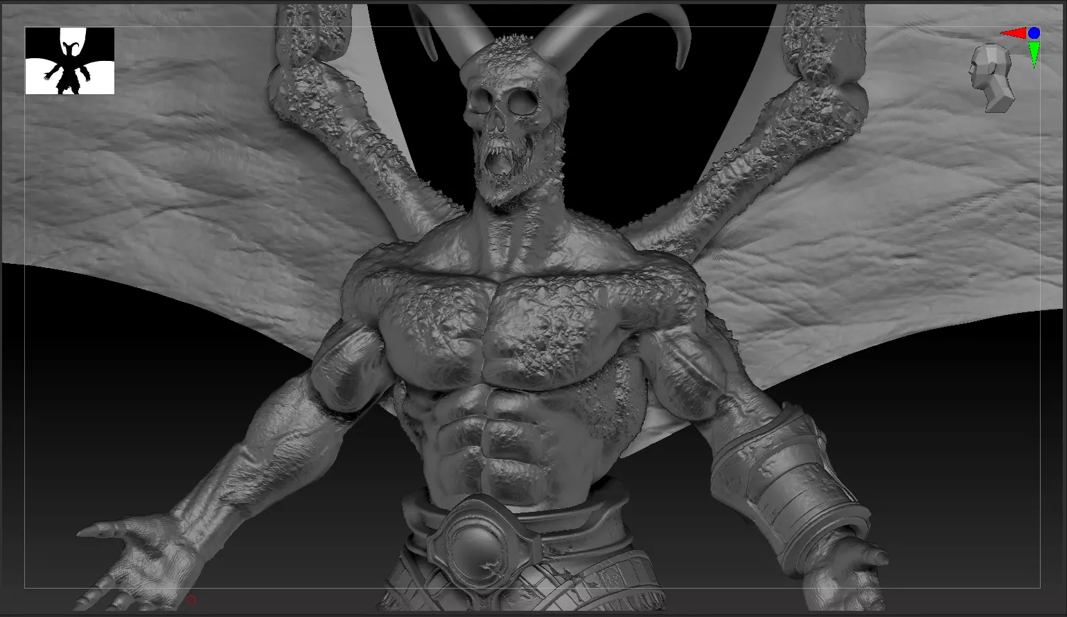 THE LORD OF DARKNESS 3D model
