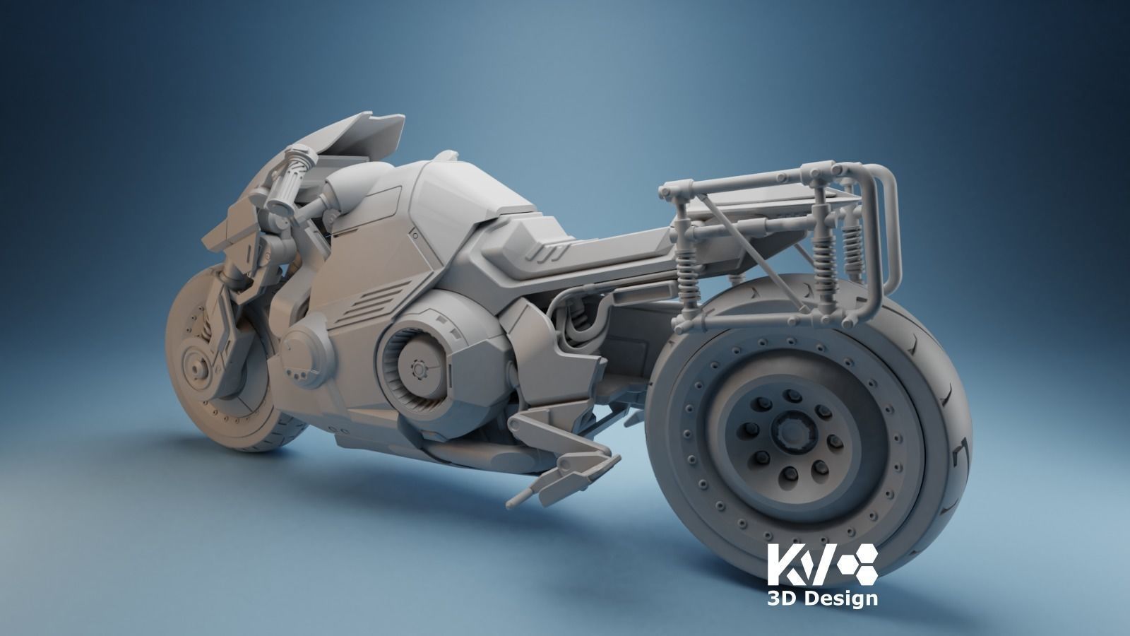 KV-Death Stranding Reverse Trike-Yaiba 3D print model_2
