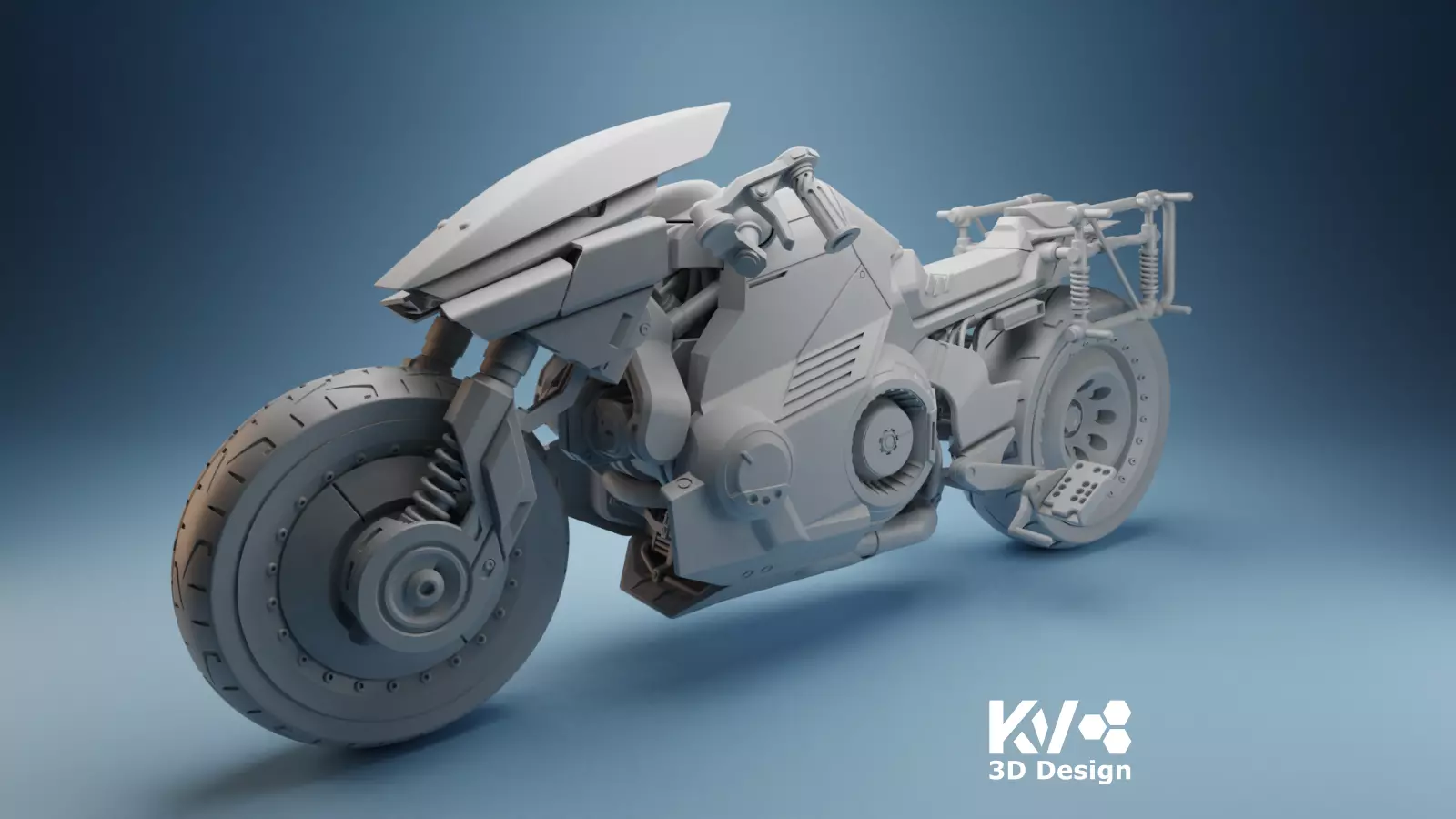 KV-Death Stranding Reverse Trike-Yaiba 3D print model_0