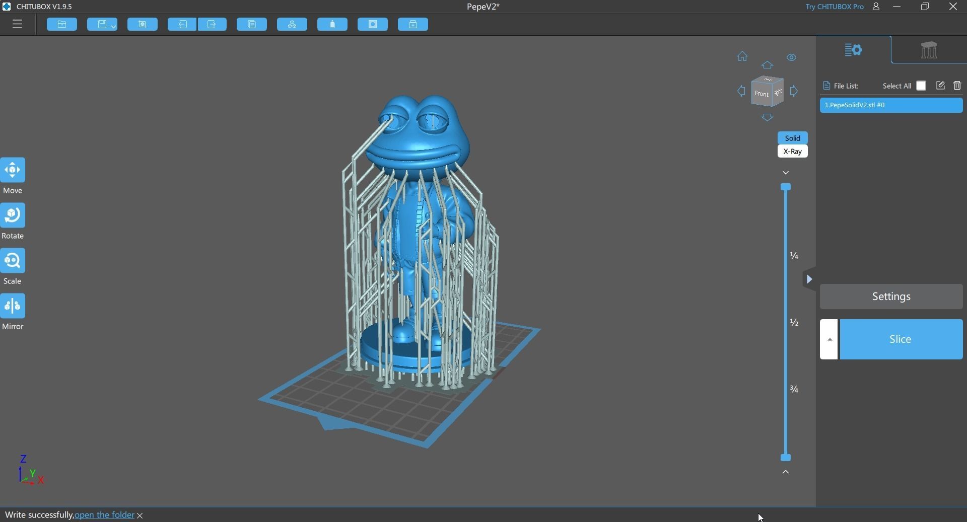 Pepe the frog 3D print model_6