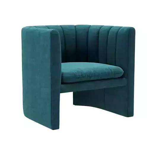 LOAFER SC23 And Tradition Easy Chair 3D model
