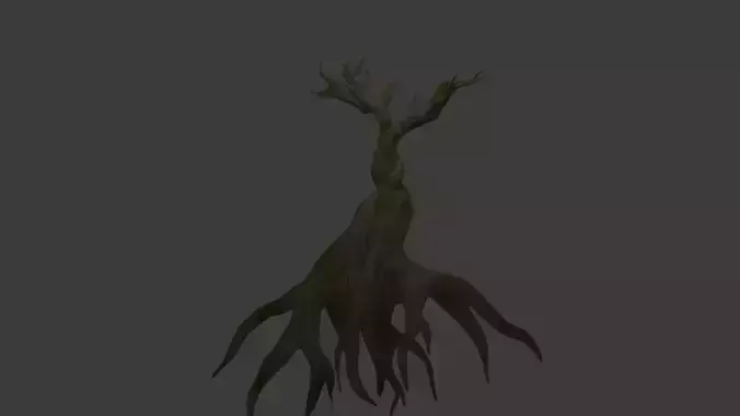 Twisting Dead Tree 3D model