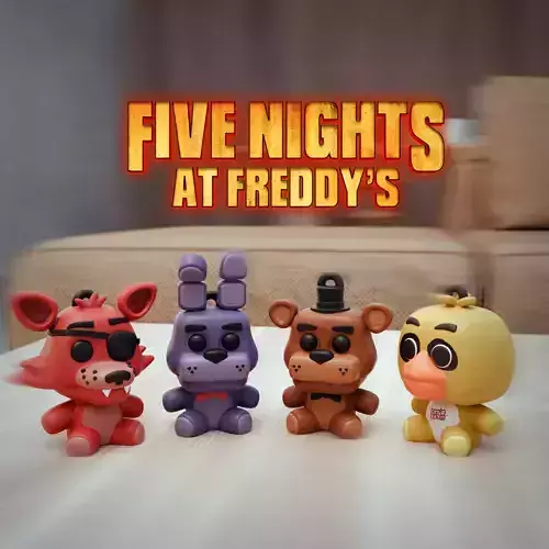 FIVE NIGHTS AT FREDDY S FUNKO KEYCHAIN PACK