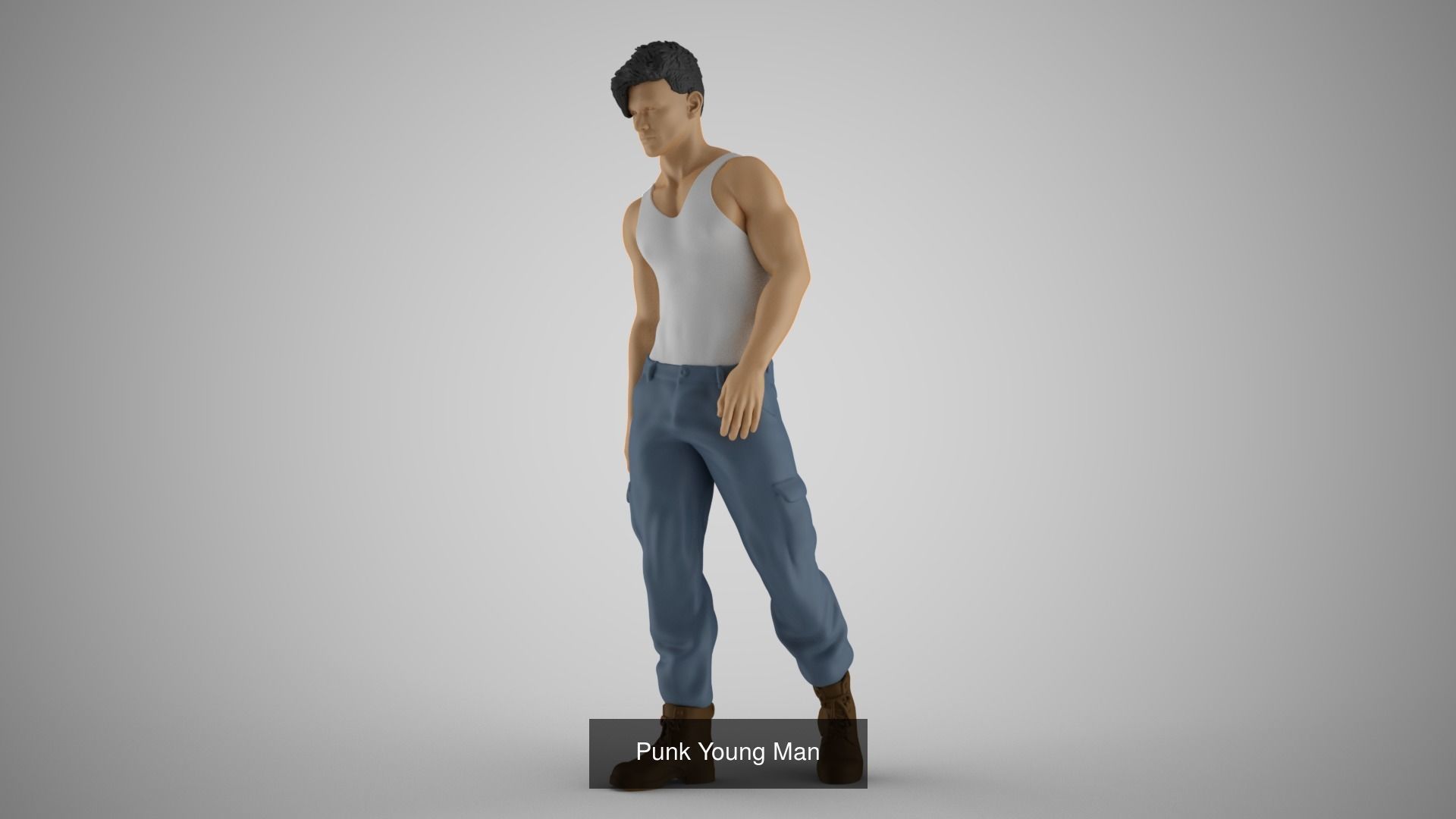 Selected Human Models 3D Model Collection_9