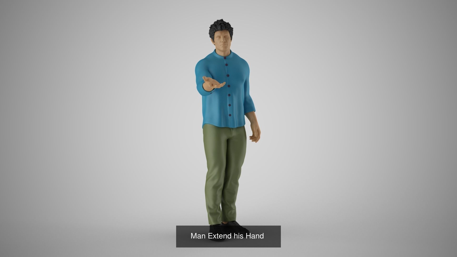 Selected Human Models 3D Model Collection_11
