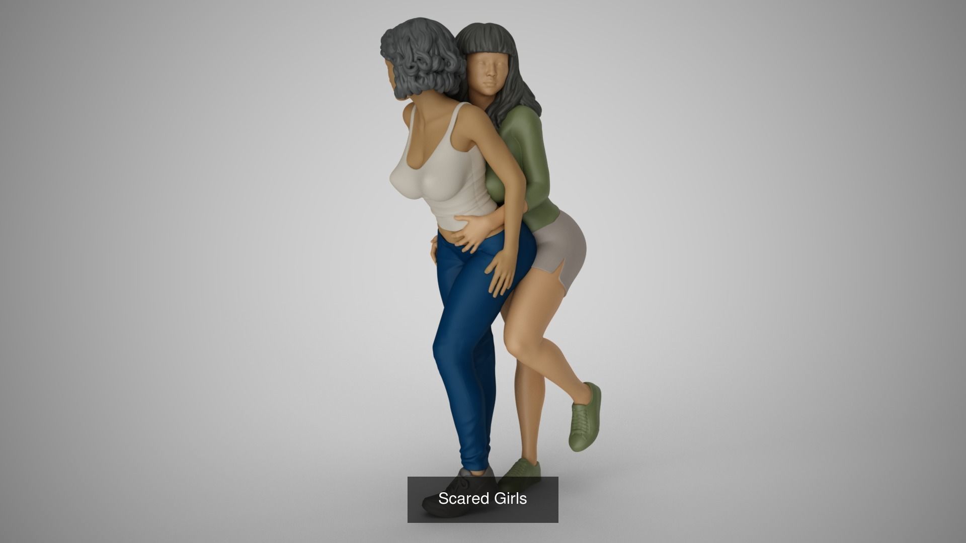Selected Human Models 3D Model Collection_4