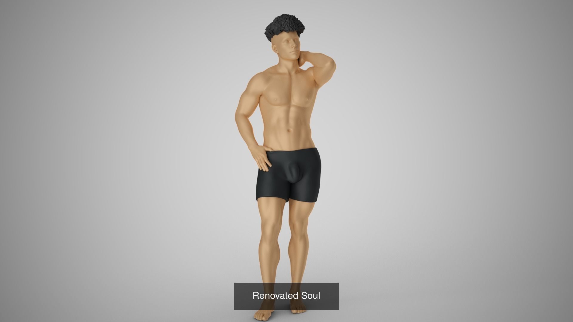 Selected Human Models 3D Model Collection_8