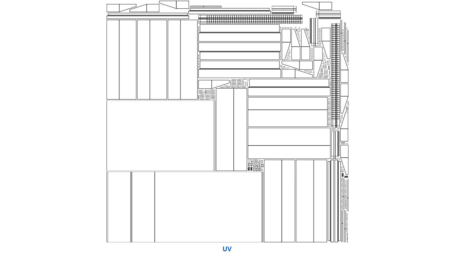 Medical Shelf 1B Low-poly 3D model_7