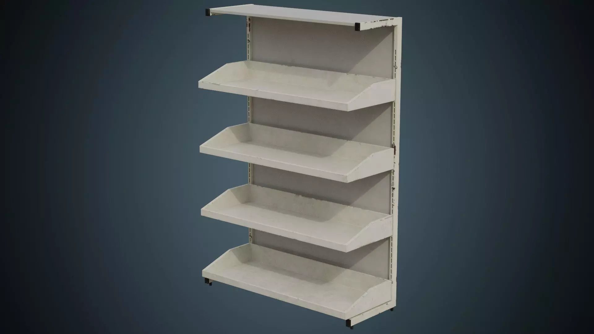 Medical Shelf 1B Low-poly 3D model_0