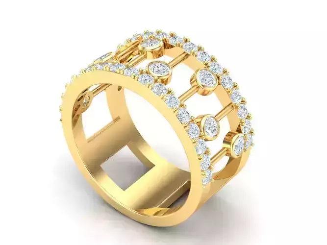 Premium Engagement Rings 1WR173 3D print model