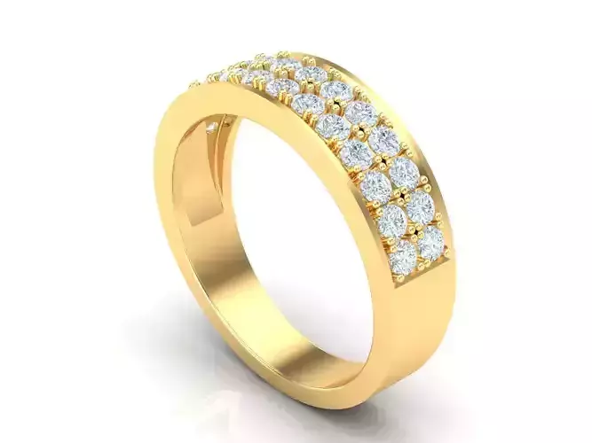 Premium Engagement Rings 1WR145 3D print model