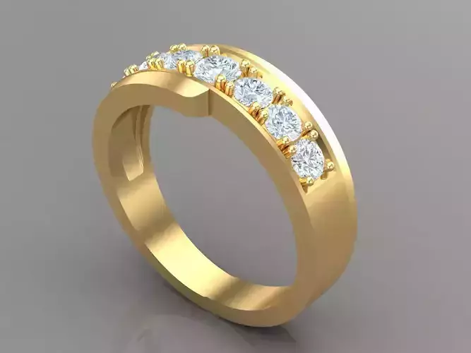 Premium Engagement Rings 1WR140 3D print model