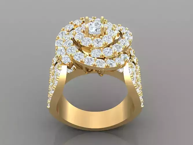 Premium Engagement Rings 1WR130 3D print model