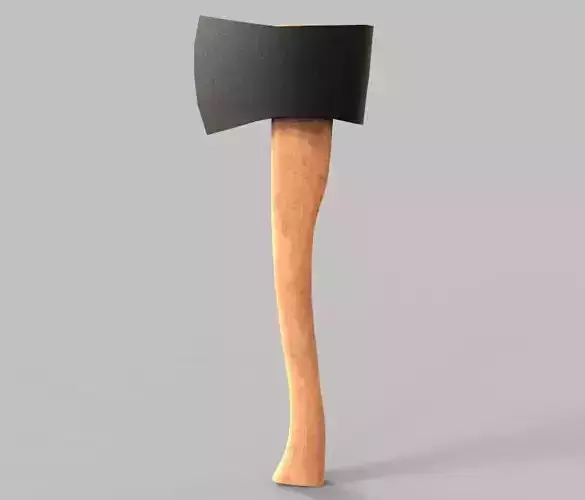 The Axe Low-poly 3D model