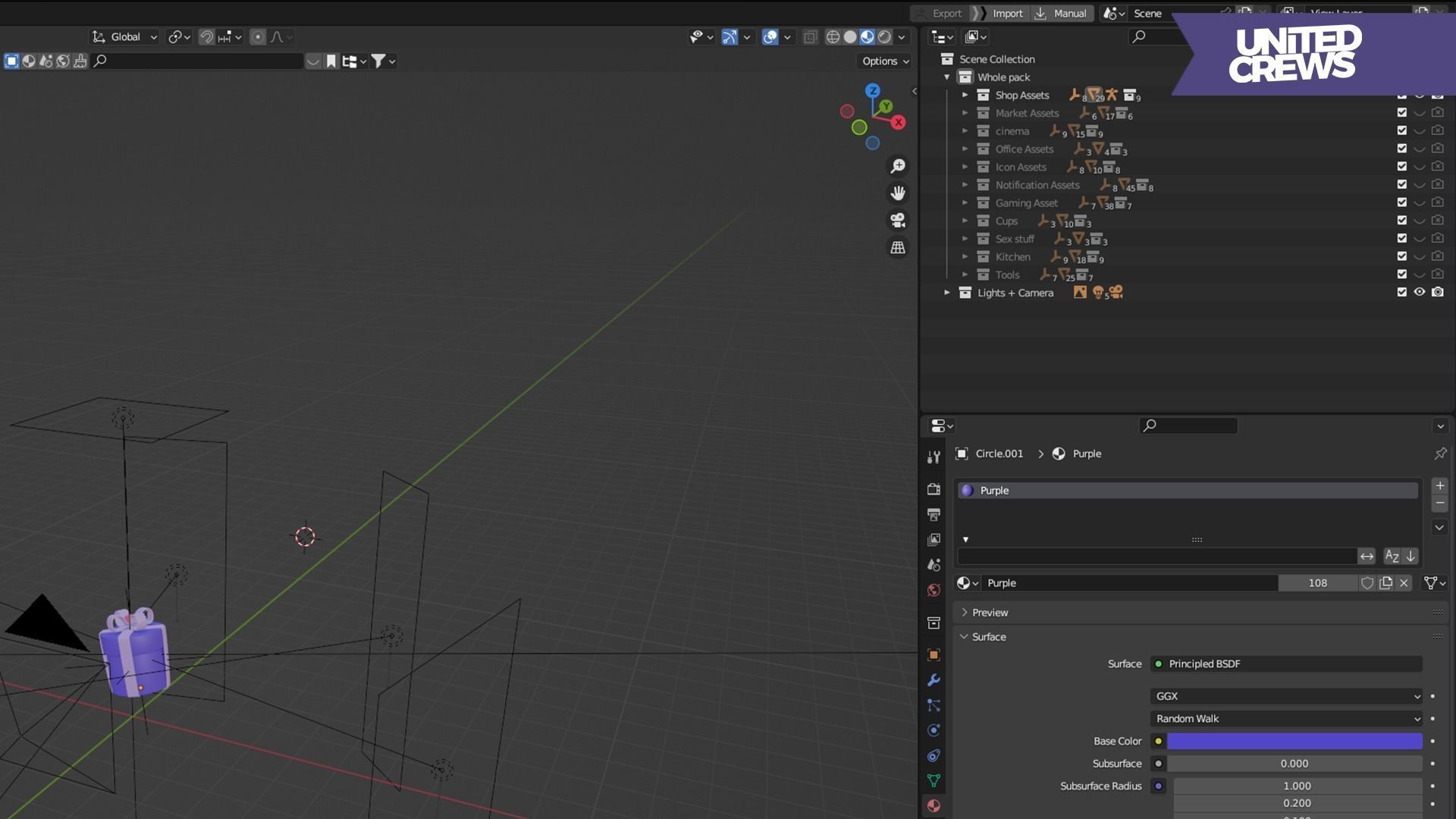 Stylized Iconish Models 3D model_13