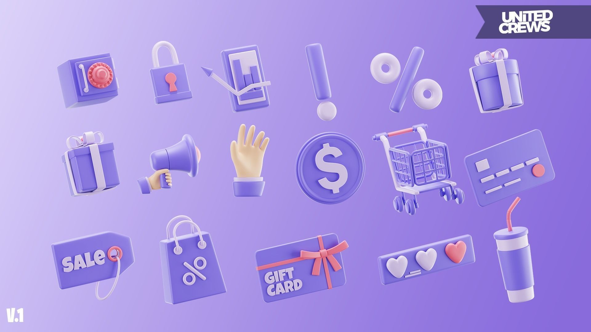 Stylized Iconish Models 3D model_2