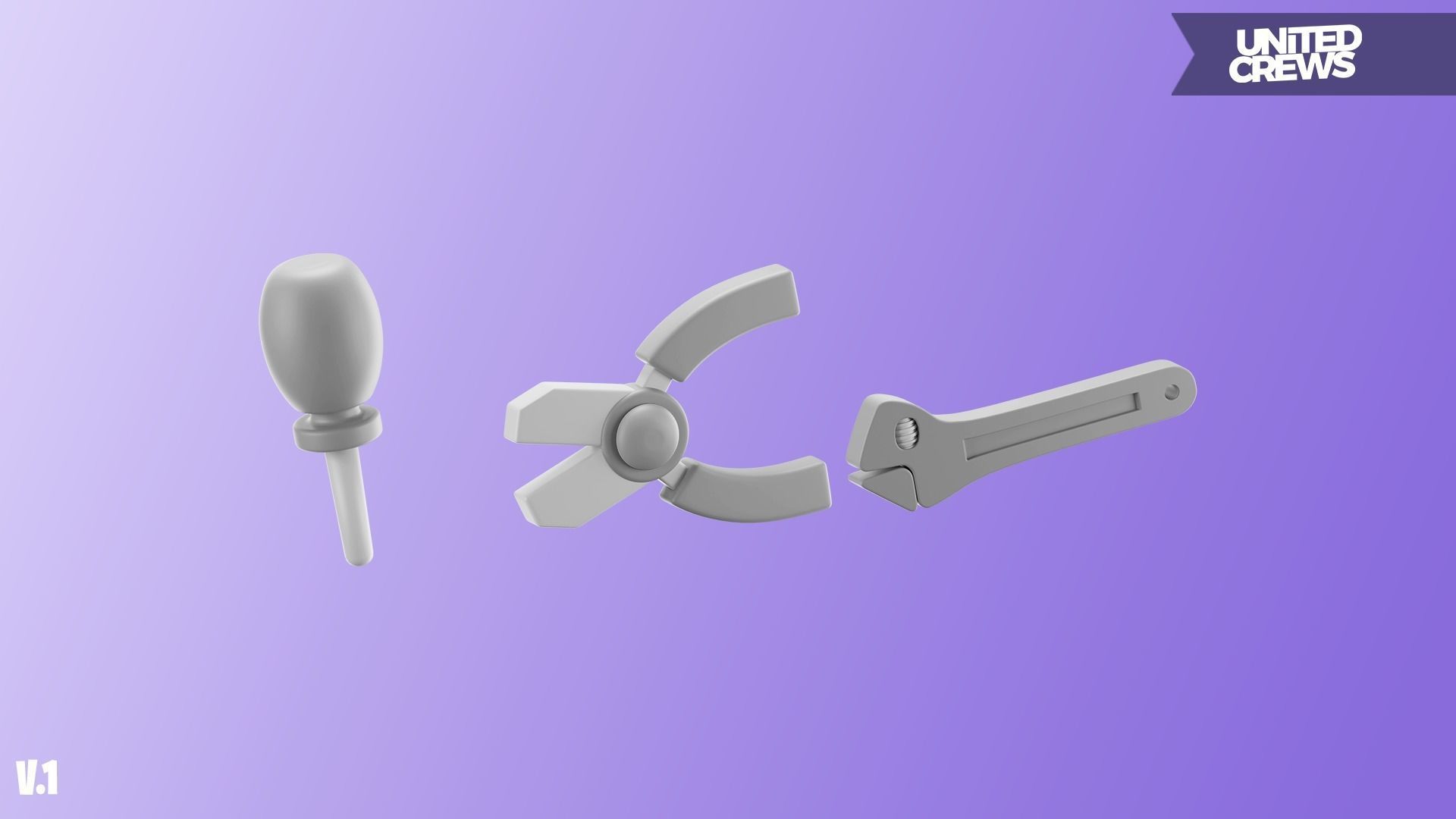 Stylized Iconish Models 3D model_11
