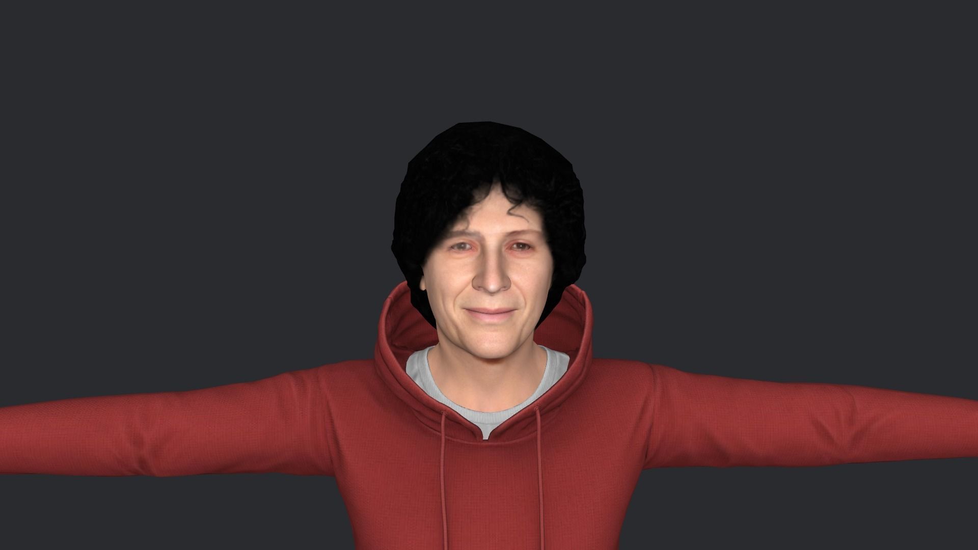 Howard Stern Hyper Realistic Full Body Rigged Character 3D model_10