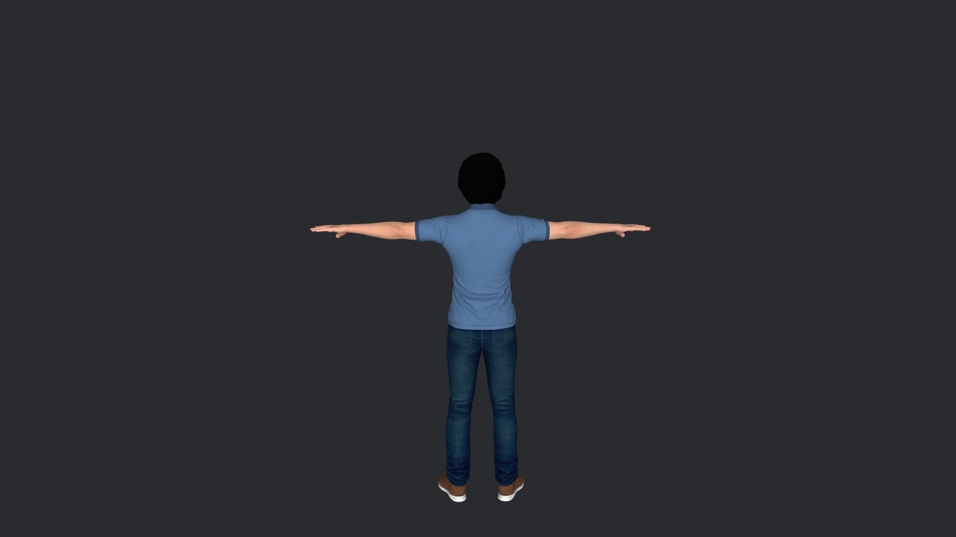 Howard Stern Hyper Realistic Full Body Rigged Character 3D model_20