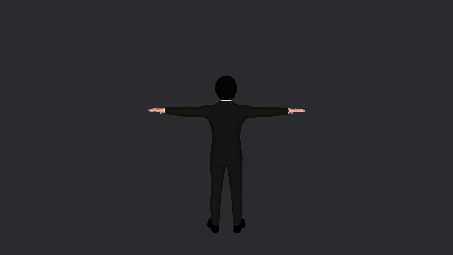 Howard Stern Hyper Realistic Full Body Rigged Character 3D model_27