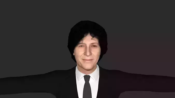 Howard Stern Hyper Realistic Full Body Rigged Character