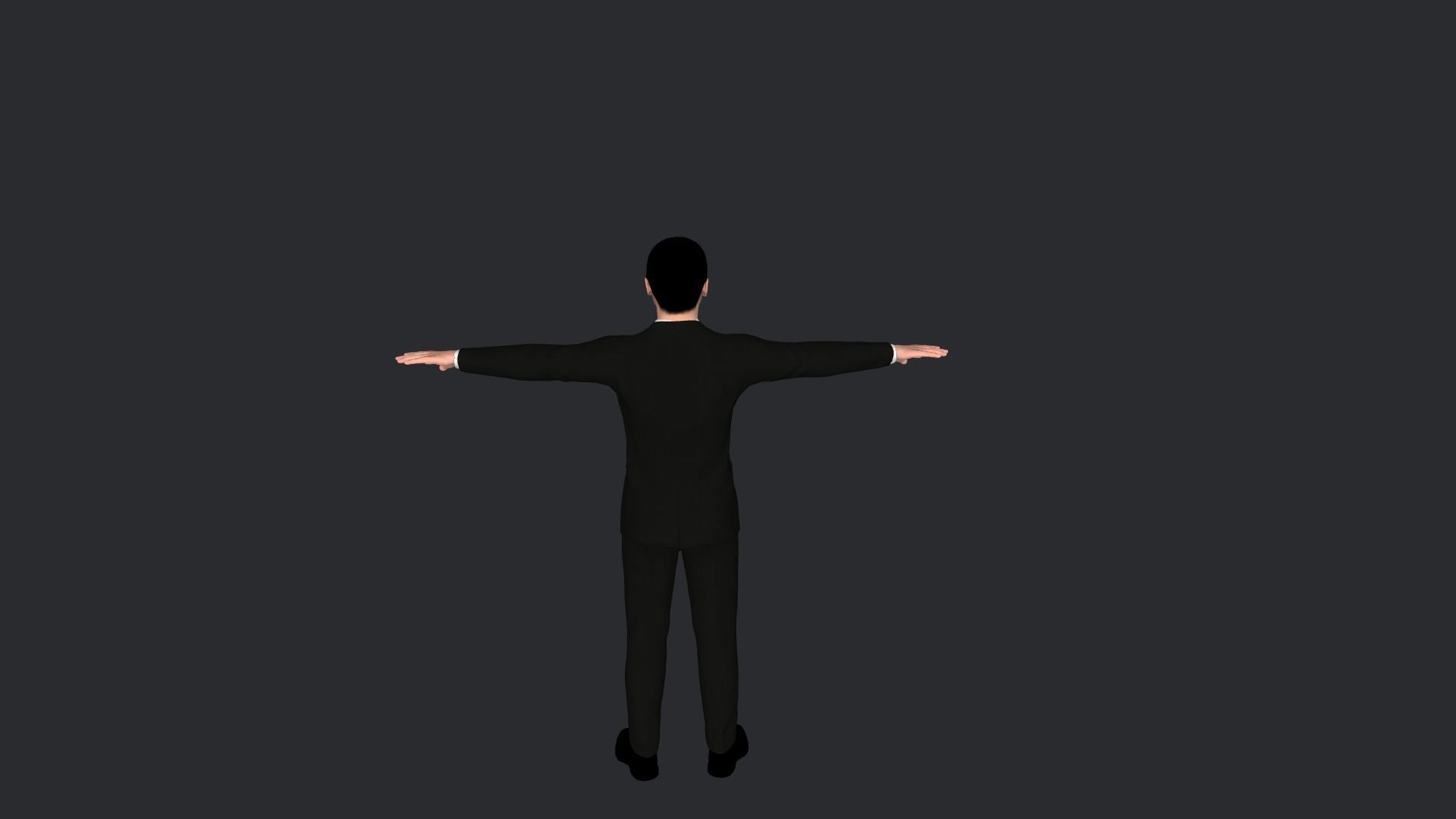 Jean-claude Van Damme Hyper Realistic Full Body Rigged Character 3D model_27