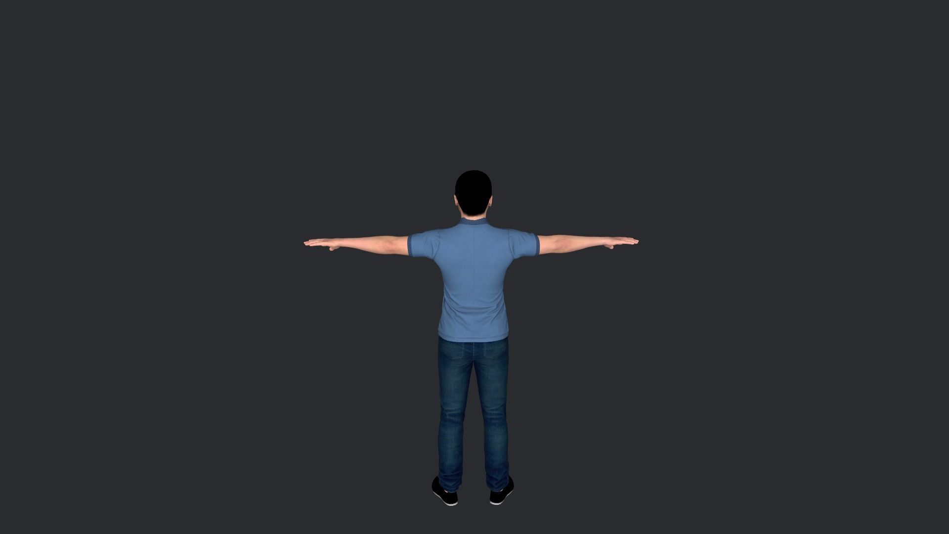 Jean-claude Van Damme Hyper Realistic Full Body Rigged Character 3D model_26