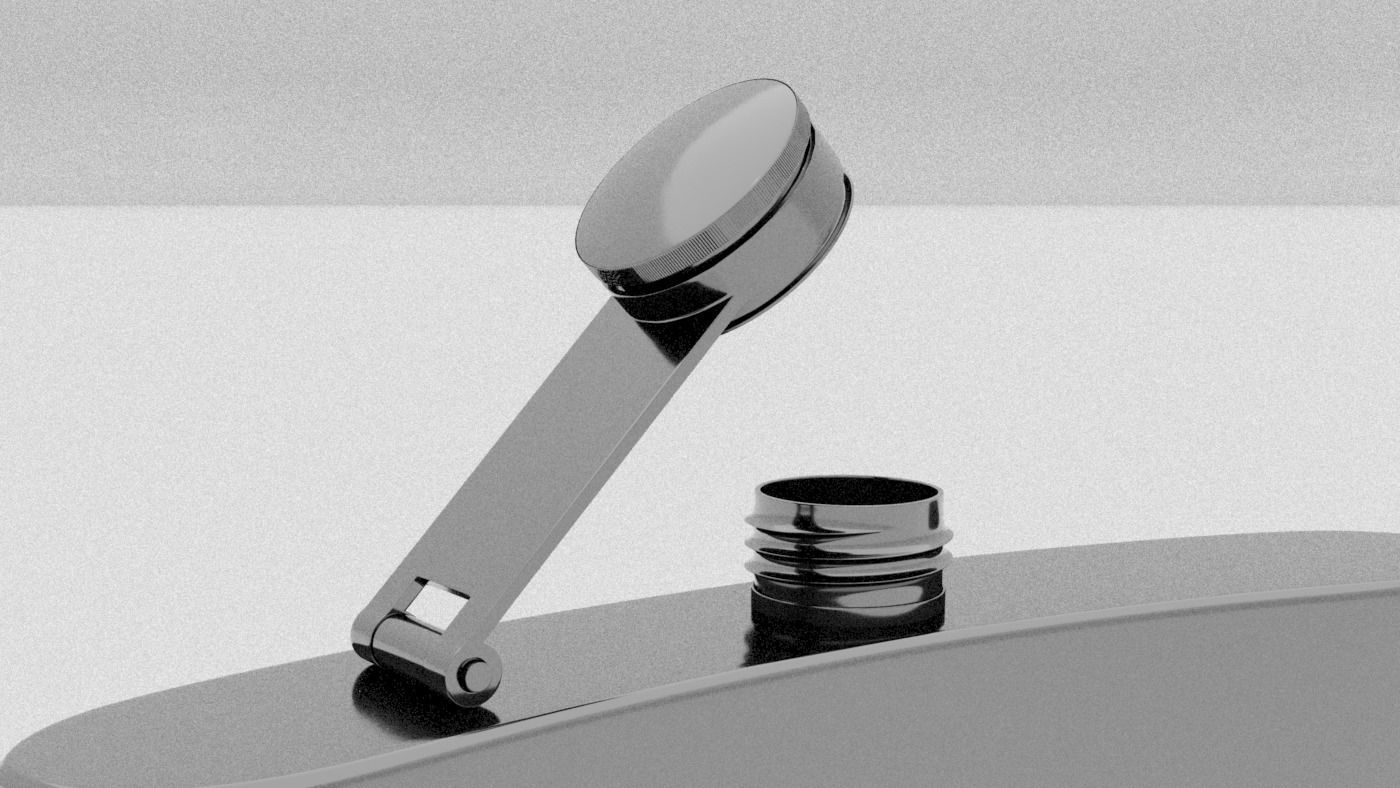 Whiskey Holder 3D model_3