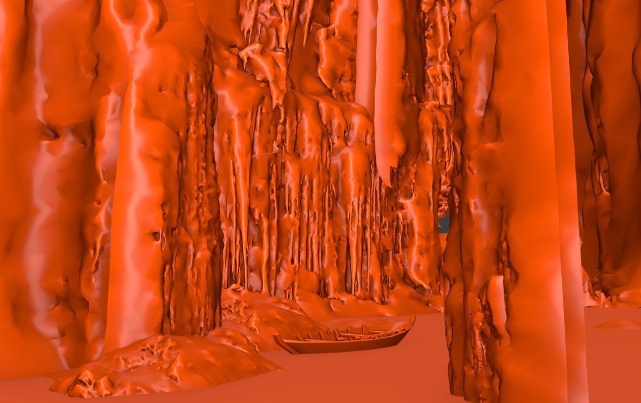 High quality  Iceberg environment  Low-poly 3D model_8